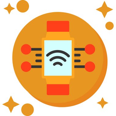 Kablosuz. Web simgesi basit illüstrasyon