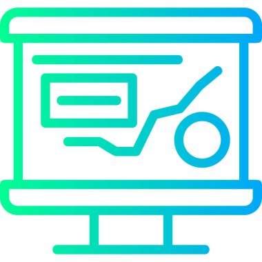 Arama simgesi vektör illüstrasyonu