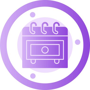 Benzin. Web simgesi basit tasarım