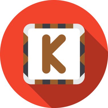 Modern simgenin vektör illüstrasyonu