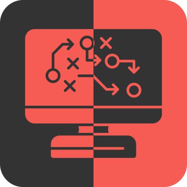 data analizi vektör simgesi modern basit vektör illüstrasyonu