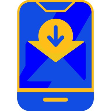 - Telefon. Web simgesi basit illüstrasyon