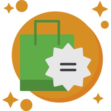 torba simgesi, vektör illüstrasyonu