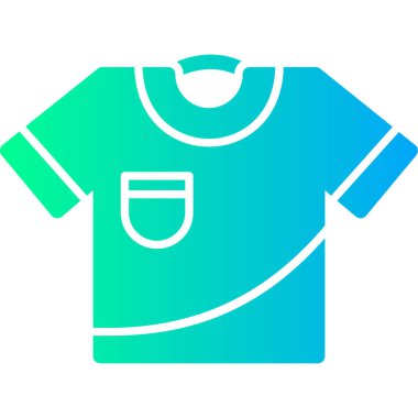 shirt simgesi vektör illüstrasyonu