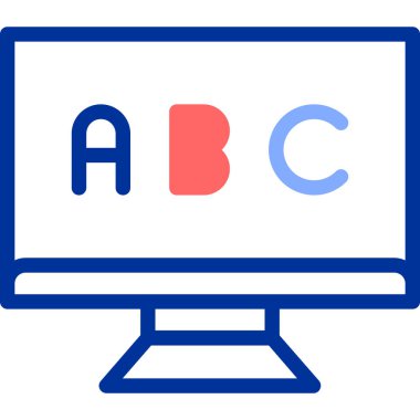 b simgesinin vektör illüstrasyon tasarımı