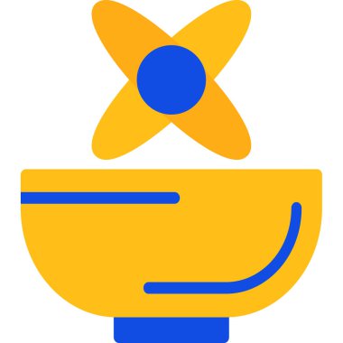 Bardak. Web simgesi basit illüstrasyon