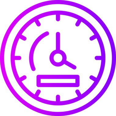 Stopwatch modern simgesi, vektör illüstrasyonu