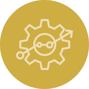 Vektör ayarı Simge illüstrasyonu