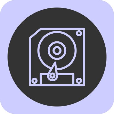 Vektör müzik simgesi illüstrasyonu