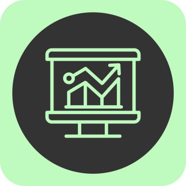 seo modern simgesinin vektör illüstrasyonu