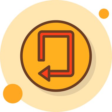 Bir okun arka planının vektör illüstrasyonu