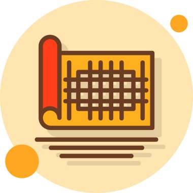 Modern b 'nin vektör illüstrasyonunda termometrenin eksik simgesi