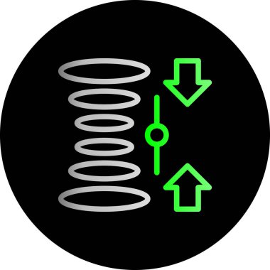 Ok. Web simgesi basit illüstrasyon