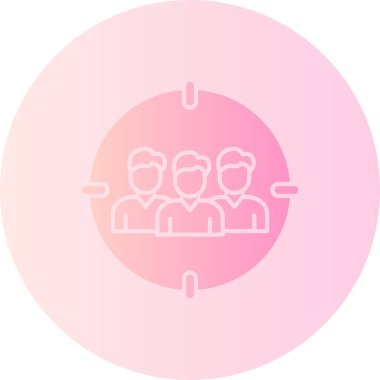 İnsan simgesinin vektör illüstrasyonu