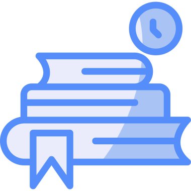 Kitap. Web simgesi basit illüstrasyon