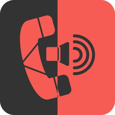 çağrı merkezi simgesi, vektör illüstrasyonu