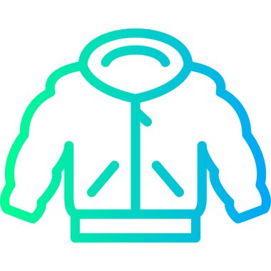 Kıyafetler. Web simgesi basit illüstrasyon