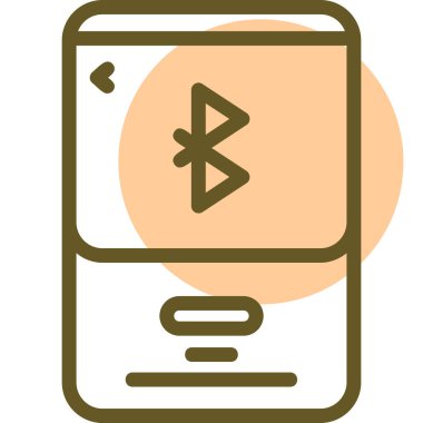 Müzik. Web simgesi basit illüstrasyon