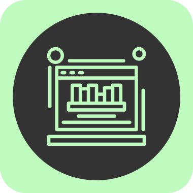 veri simgesi vektör illüstrasyonu