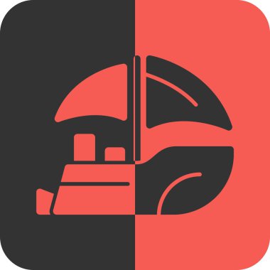 Siyah başlık ve kask simgesi beyaz arkaplanda izole edilmiş. İnşaat malzemeleri. Spor malzemeleri. Simgeleri renklendir. vektör illüstrasyonu.