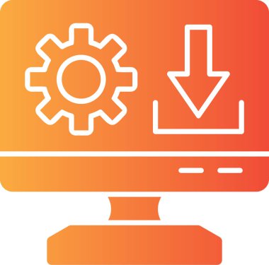 Simge vektör illüstrasyonu ayarlanıyor
