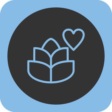 kalp simgesi, vektör illüstrasyonu