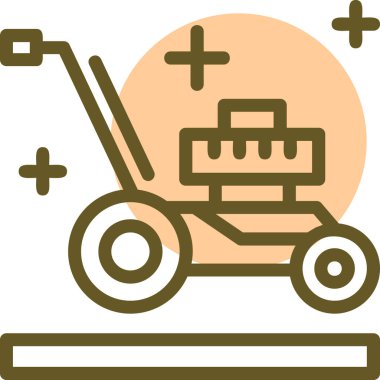 servis simgesi vektör illüstrasyonu