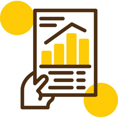 Çizelge. Web simgesi basit illüstrasyon