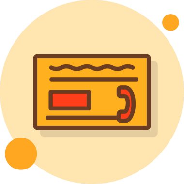 Kredi kartı vektör simgesi