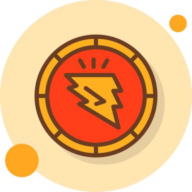 güç simgesi vektör illüstrasyonu