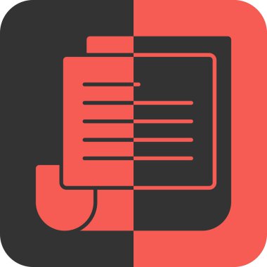 belge vektör simgesi tasarımı