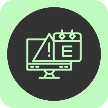 modern simge, vektör illüstrasyonu