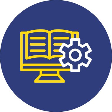 vektör eğitim simgesi illüstrasyonu