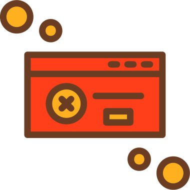 Tek bir simge tasarım müzik oynatıcısının vektör çizimi