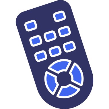 Taslak biçiminde uzaktan kontrol simgesi