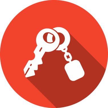 Kolayca değiştirebilen ya da düzenleyebilen anahtar vektör simgesi