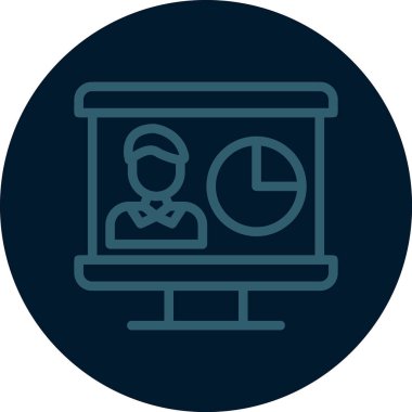 seo modern simgesinin vektör illüstrasyonu