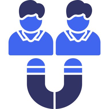 Modern insan simgesinin vektör çizimi