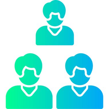 insanlar ikon vektör illüstrasyon tasarımı