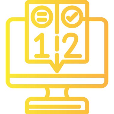 dizüstü bilgisayar simgesi vektör işareti