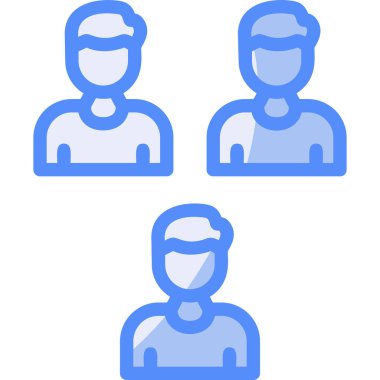 Kullanıcı Web simgesi, vektör illüstrasyonu