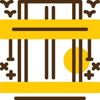 Çikolatalı tatlı web simgesi