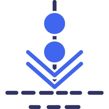 Çantalı bir adamın vektör çizimi