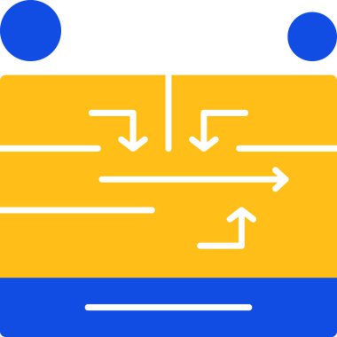 servis simgesi, vektör illüstrasyonu