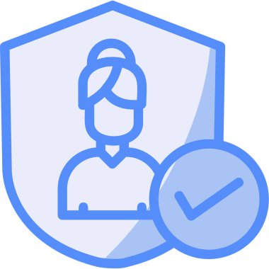 kullanıcı. Web simgesi basit illüstrasyon