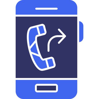 - Telefon. Web simgesi basit tasarım