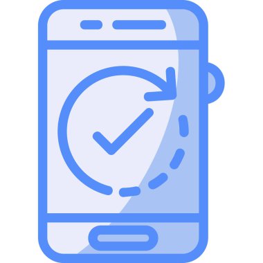 telefon simgesi, modern vektör illüstrasyon tasarımı