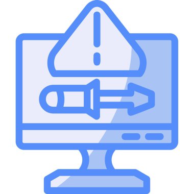 Bilgisayar tamiri. Basit resimleme