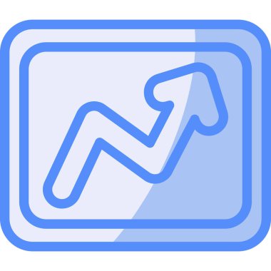 ok grafiği vektör illüstrasyonu