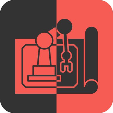 Modern b 'nin vektör illüstrasyonunda ateşten yoksun simge